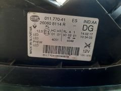 Kadjar İcon Çift Mercekli Orijinal Çıkma Sol Far 260608114R - Hella