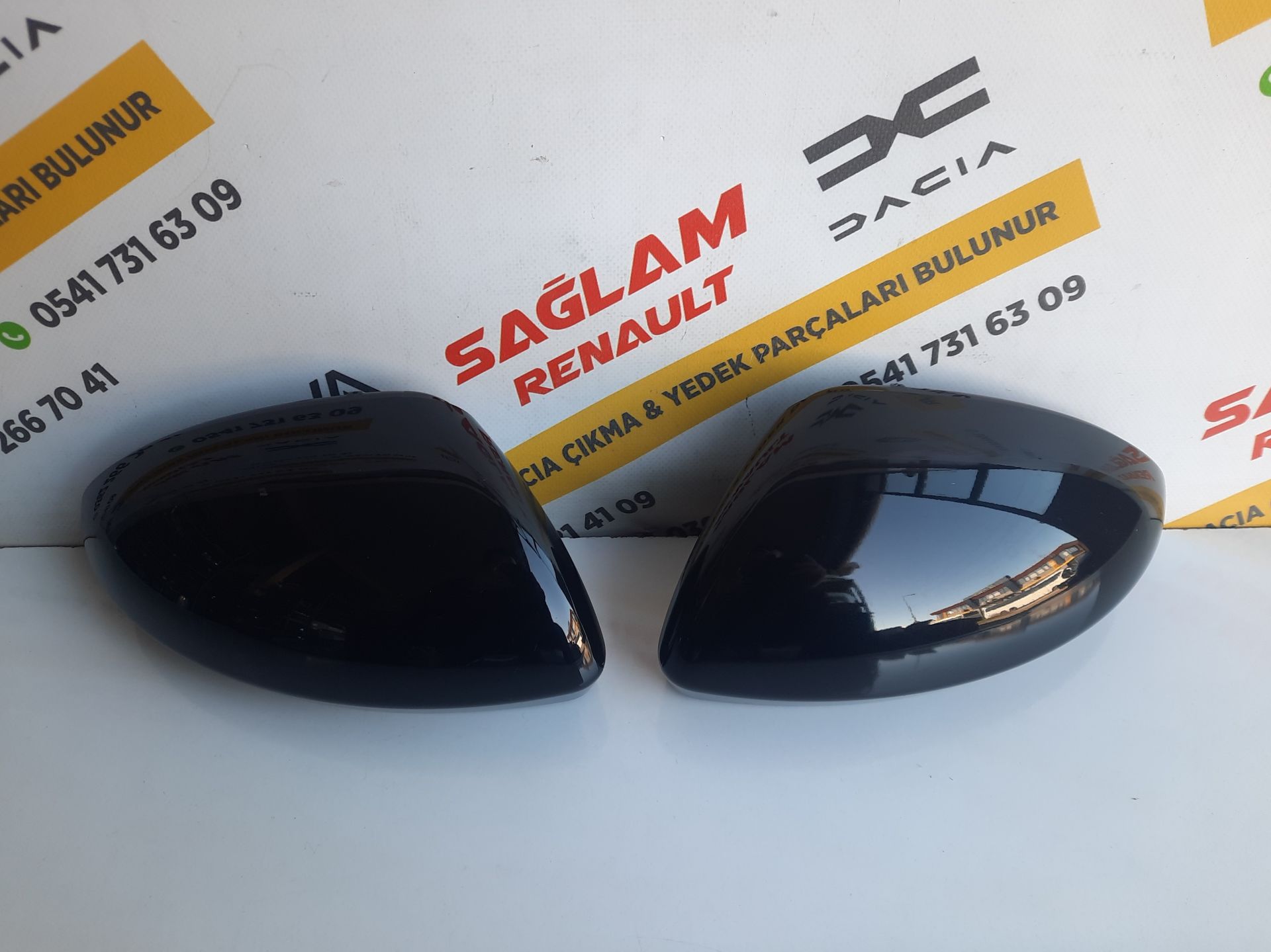 Megane 4 Orijinal Çıkma Siyah Ayna Kapağı Takımı 963742692R 963737470R