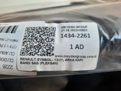 Symbol Joy Logan MCV Sıfır Sağ Arka Kapı Bandı Pleksan 828200044R
