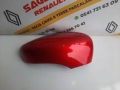 Clio 4 Captur Orijinal Çıkma Sağ Ayna Kapağı Kırmızı 963740425R