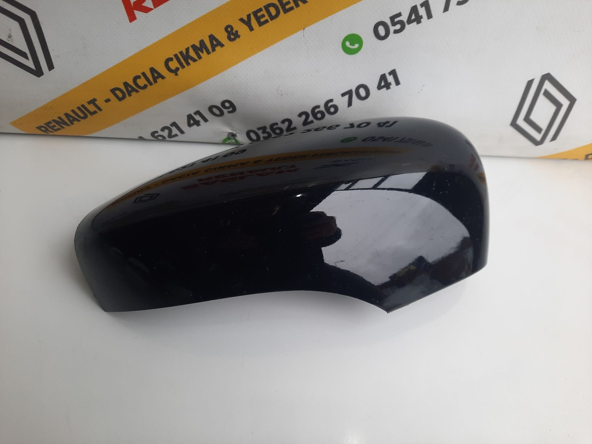 Clio 4 Captur Orijinal Çıkma Sağ Ayna Kapağı Siyah 963740425R