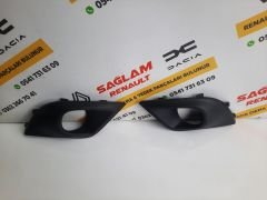 Clio 4 HB SW 17-20 Orijinal Çıkma Sis Delikli Sis Farı Çerçevesi Sis Kapağı Takımı 261A34190R
