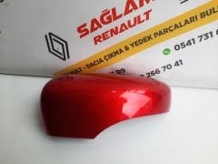 Clio 4 Captur Orijinal Çıkma Sol Ayna Kapağı Kırmızı 963734621R