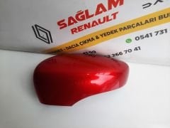 Clio 4 Captur Orijinal Çıkma Sol Ayna Kapağı Kırmızı 963734621R