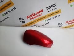 Clio 4 Captur Orijinal Çıkma Sol Ayna Kapağı Kırmızı 963734621R