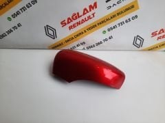 Clio 4 Captur Orijinal Çıkma Sol Ayna Kapağı Kırmızı 963734621R
