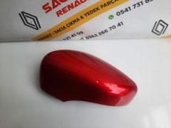 Clio 4 Captur Orijinal Çıkma Sol Ayna Kapağı Kırmızı 963734621R