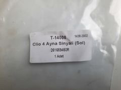 Clio 4 Captur Sıfır Ayna Sinyali Sol 261659450R
