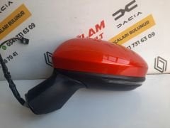 Clio 5 Orijinal Çıkma Otomatik Katlanır Sol Ayna Mercan Turuncu 963027553R