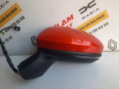 Clio 5 Orijinal Çıkma Elle Katlanır Sağ Ayna Mercan Turuncu 963027553R