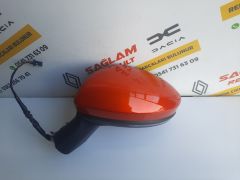 Clio 5 Orijinal Çıkma Elle Katlanır Sağ Ayna Mercan Turuncu 963027553R