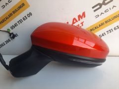 Clio 5 Orijinal Çıkma Elle Katlanır Sağ Ayna Mercan Turuncu 963027553R