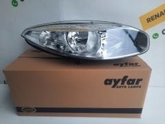 Fluence Sıfır Düz Merceksiz Sağ Far 260102323R - Ayfar
