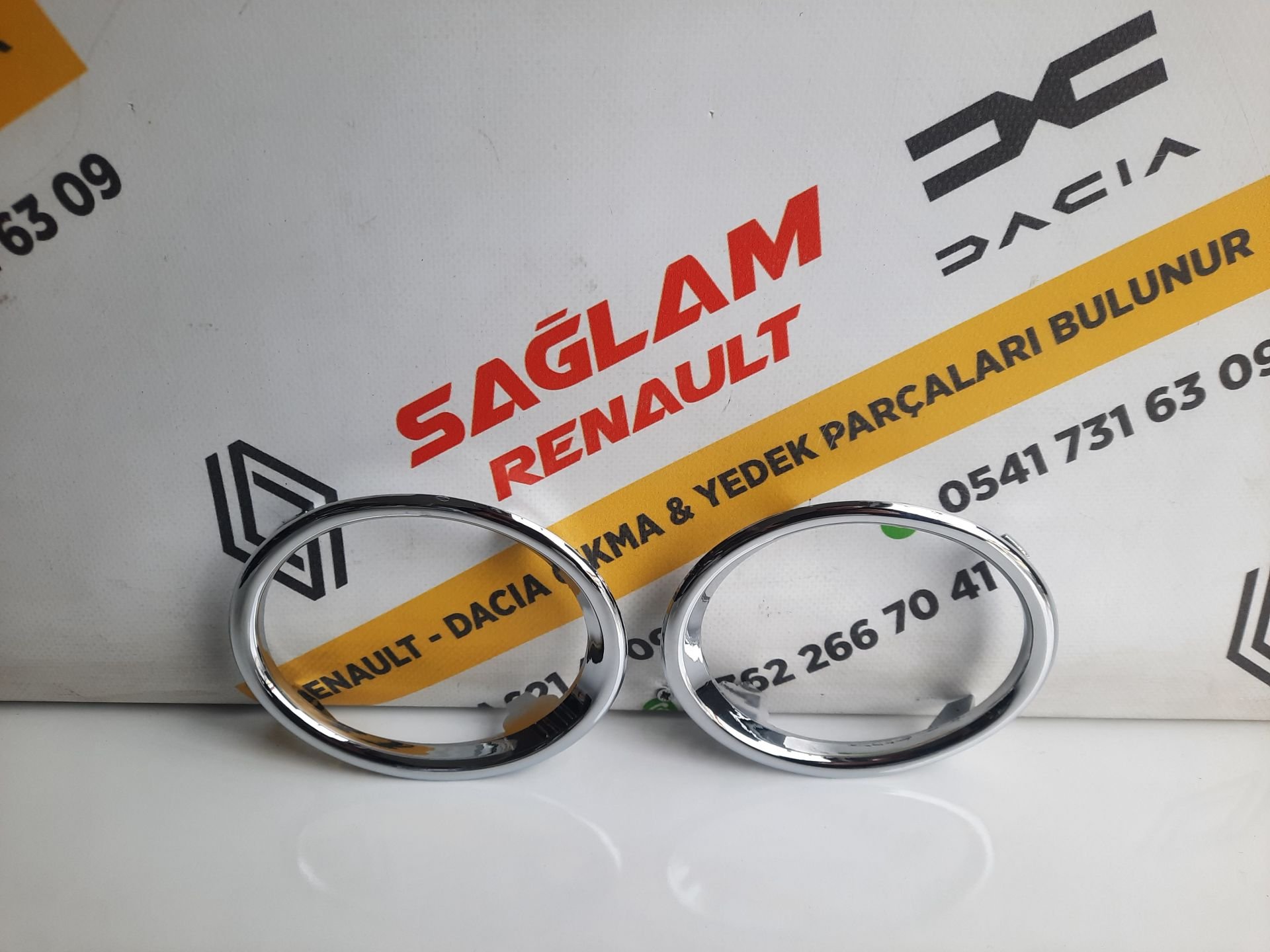 Symbol Joy 13-16 Sıfır Sis Çerçeve Nikelaj Takımı Set 261527502R