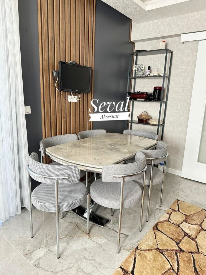 Rampla X Açılır Masa + Tedy Sandalye Takımı