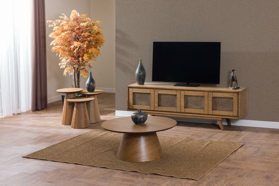 Wicker TV Sehpası