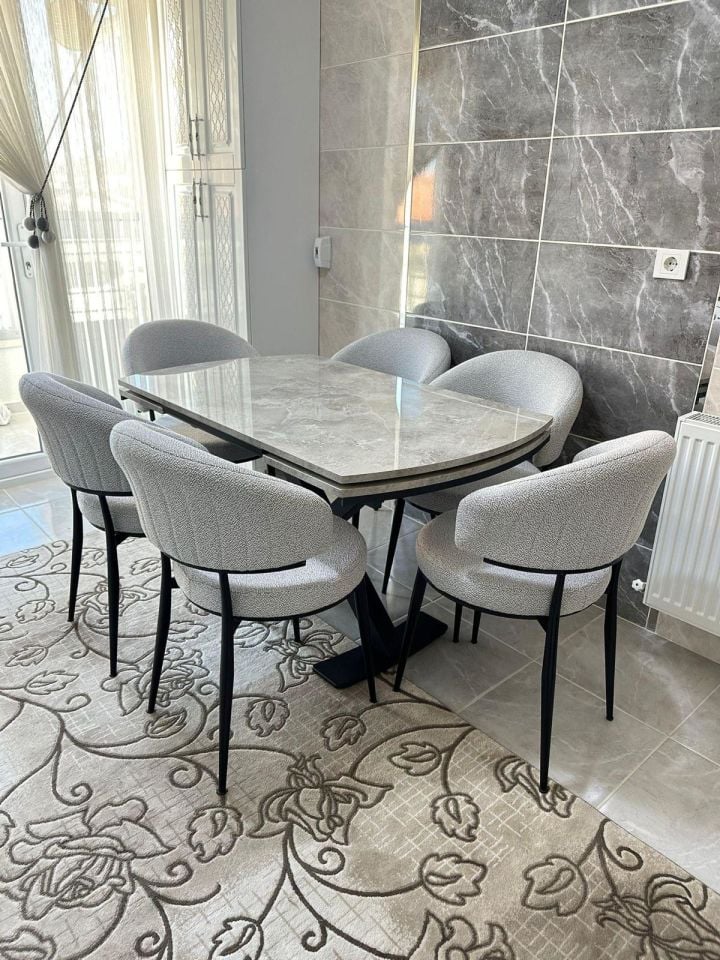 Rampla İkon Açılır Masa + Ay Sandalye Takımı