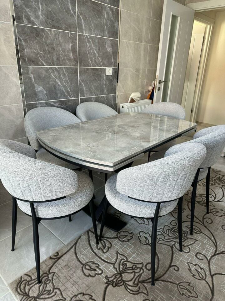 Rampla İkon Açılır Masa + Ay Sandalye Takımı
