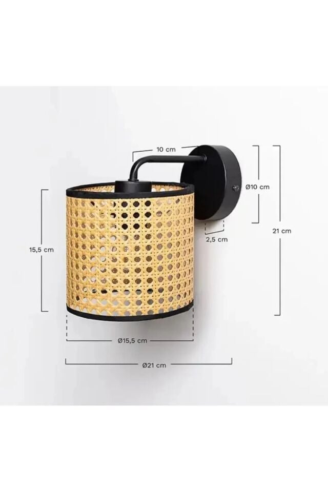 Pena Siyah Rattan Aplik 