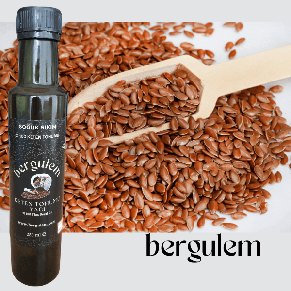 Doğal Keten Tohumu Yağı 250 ml  ( Flax Seed Oil )