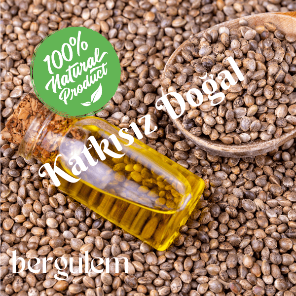 Doğal Kenevir Tohumu Yağı 250ml  ( Hamp Seed Oil )