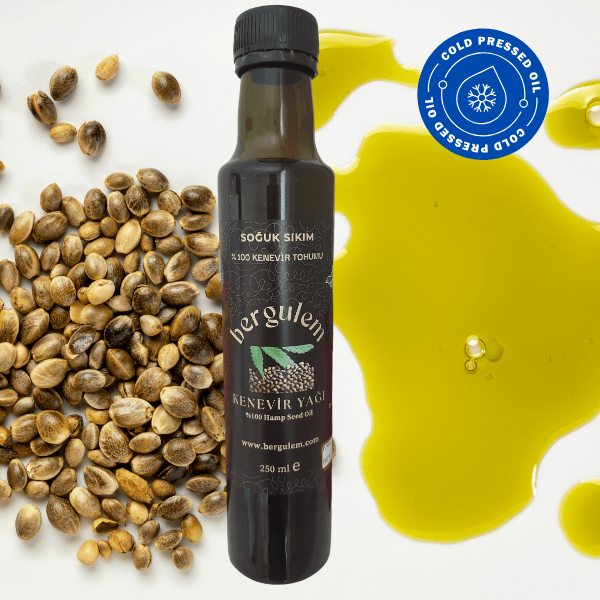 Doğal Kenevir Tohumu Yağı 250ml  ( Hamp Seed Oil )