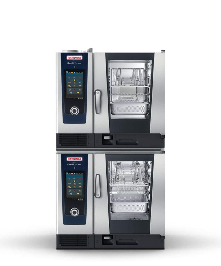 Rational iCombi® Classic CombiDuo 6 Tepsi 1/1+6 Tepsi 1/1 E MarineLine