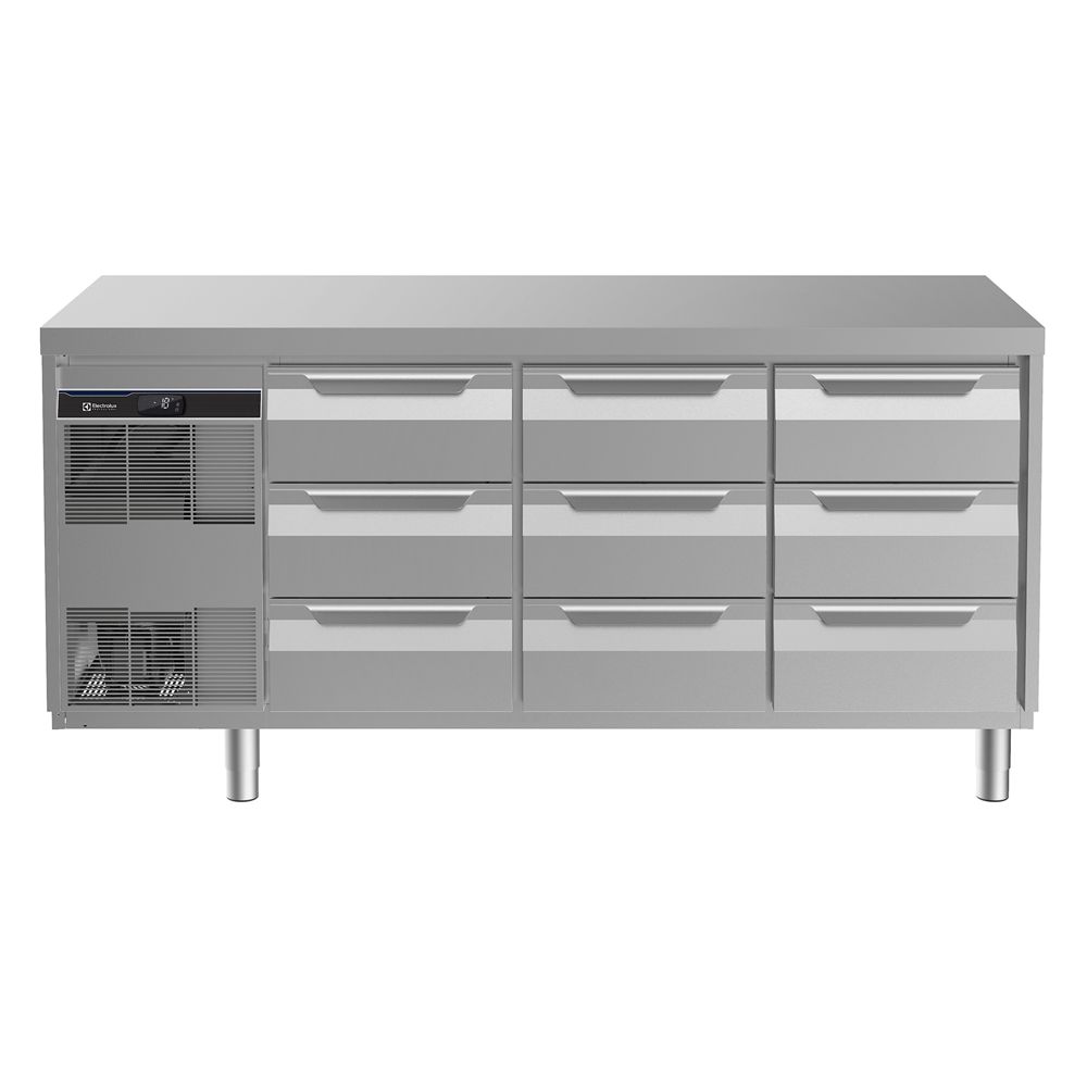 Dijital Tezgah Altı ecostore HP Concept Dondurucu Tezgahı - 9x1/3 Çekmece (R290) (710366)
