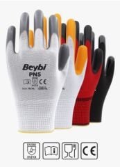 POLYESTER ÖRME NİTRİL ELDİVEN