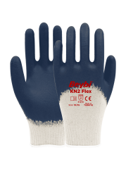 KN2 Flex Nitril Kaplı Pamuk Eldiven ( 288 ÇİFT / KOLİ )
