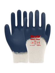 KN2 Flex Nitril Kaplı Pamuk Eldiven ( 288 ÇİFT / KOLİ )