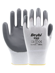 PN2 Polyester Örme Nitril Eldiven ( 504 ÇİFT / KOLİ )