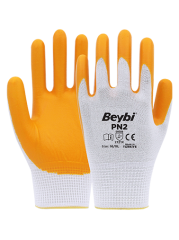 PN2 Polyester Örme Nitril Eldiven ( 504 ÇİFT / KOLİ )