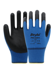 PN3 Zebra Nitril Kaplı Polyester Eldiven ( 288 ÇİFT / KOLİ )