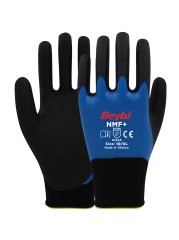 NMF+ Tam Kaplı Mikro Köpük Nitril Kaplı Polyester Örgü Eldiven ( 144 ÇİFT / KOLİ )