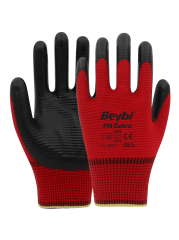 PN Zebra Nitril Kaplı Polyester Eldiven ( 288 ÇİFT / KOLİ )