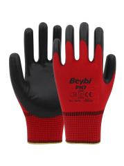 PN7 Polyester Örme Nitril Eldiven ( 288 ÇİFT / KOLİ )