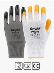 PN810 Polyester Örme Nitril Eldiven ( 288 ÇİFT / KOLİ )