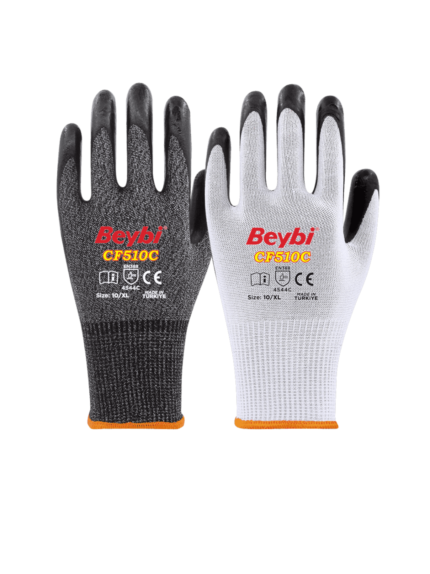 CF510C Köpük Nitril Kaplı Kesilmeye Karşı Dirençli Eldiven ( 24 ÇİFT / KOLİ )