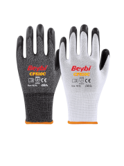 CF510C Köpük Nitril Kaplı Kesilmeye Karşı Dirençli Eldiven ( 24 ÇİFT / KOLİ )