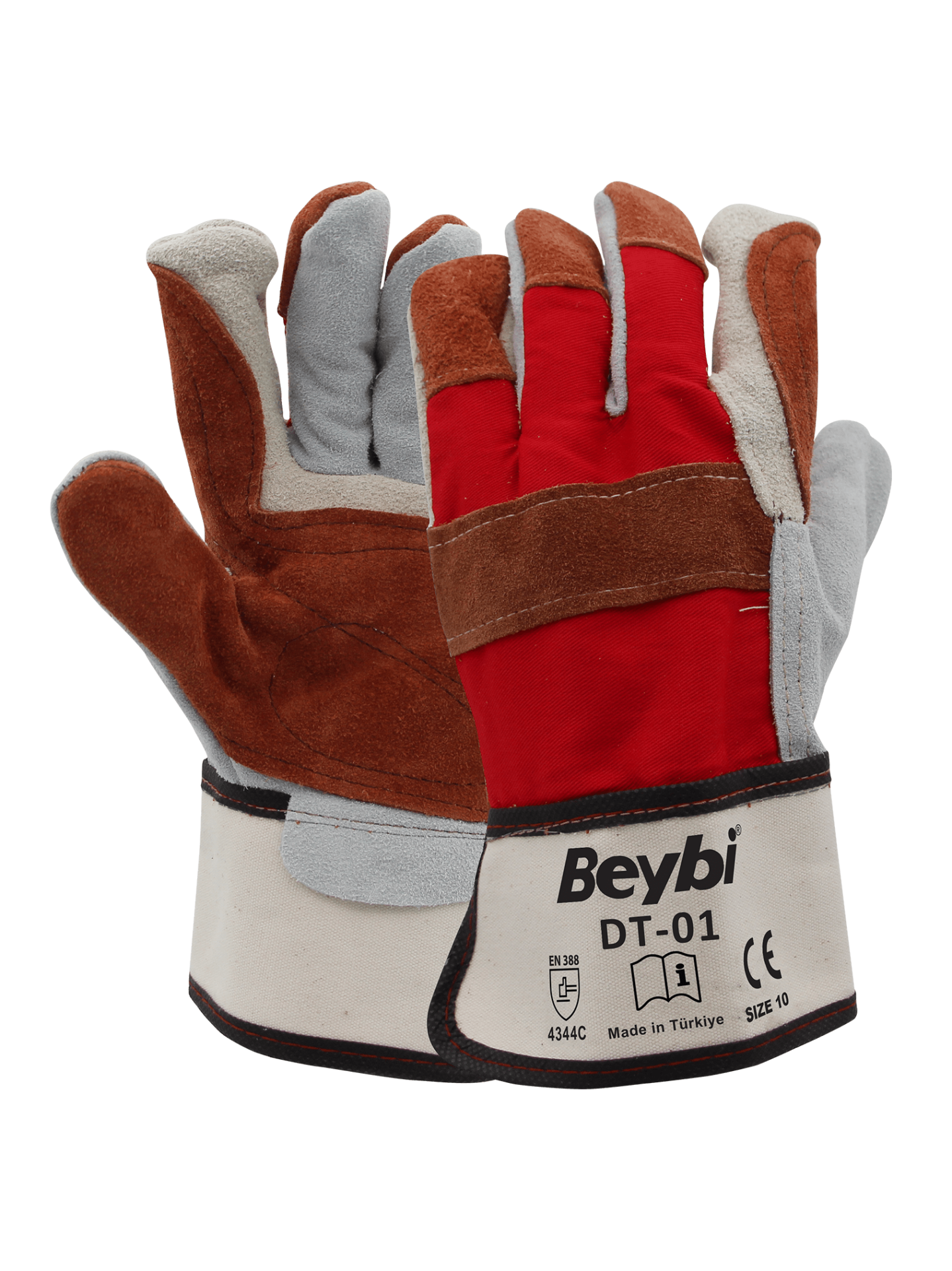 DT-01 DERİ TAKVİYELİ ELDİVEN ( 80 ÇİFT / KOLİ )