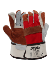 DT-01 DERİ TAKVİYELİ ELDİVEN ( 80 ÇİFT / KOLİ )