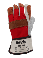 DT-01 DERİ TAKVİYELİ ELDİVEN ( 80 ÇİFT / KOLİ )