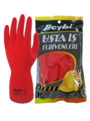 Usta-İş Lateks Eldiven ( 200 ÇİFT / KOLİ )