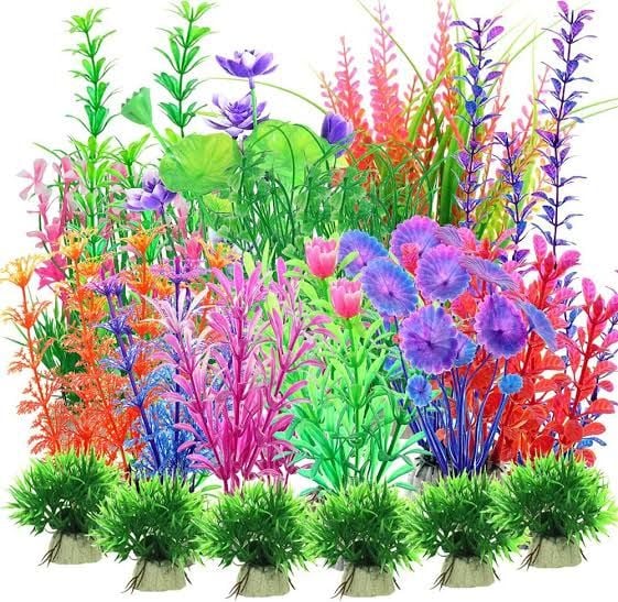 Akvaryum bitkisi 20cm 6li