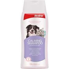 Bioline kedi ve köpekler için sakinleştirici şampuan 250ml