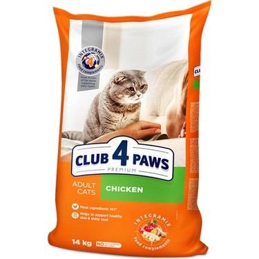 Club4paws premium tavuklu yetişkin maması 14kg