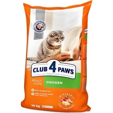 Club4paws premium tavuklu yetişkin maması 14kg