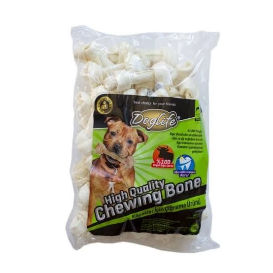 DOGLİFE DÜĞÜMLÜ KEMİK WHİTE 30GR 40’LI