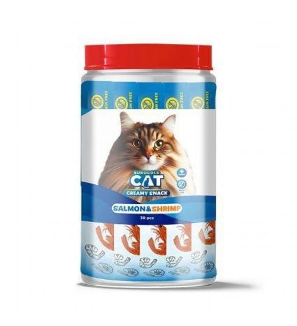 EUROGOLD CAT SIVI ÖDÜLÜ SOMON-KARİDES 30X15GR 30'LU